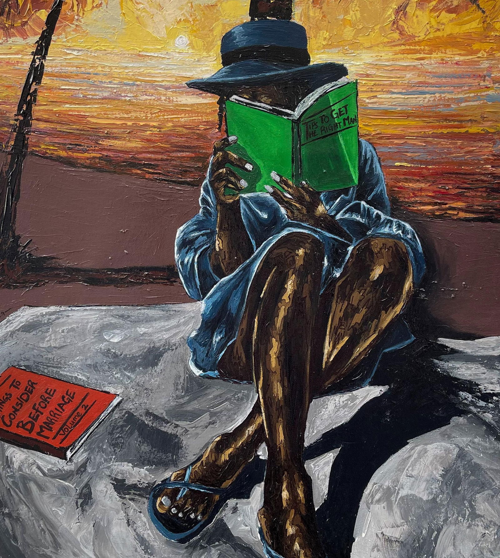 Michael Adetula, Seeking Perfection 2 -21st Century Contemporary, Figurative, Portrait, Modern, 2024 - 3