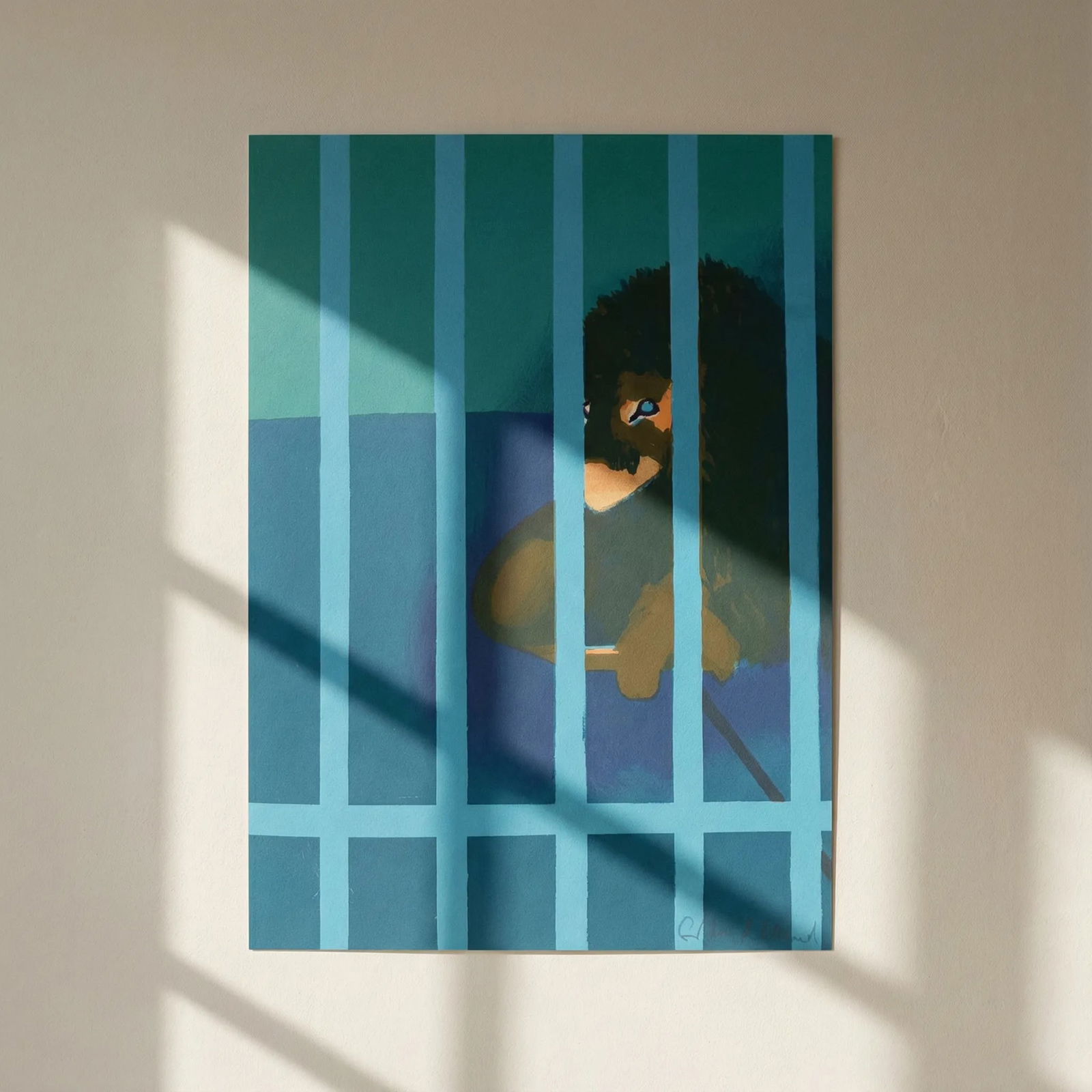 Gilles Aillaud Signed Original Lithograph Salicorne 1972*: Title: Gilles Aillaud Signed Original Lithograph Salicorne 1972* Artist: Aillaud Gilles Description: Artist: Gilles Aillaud Country: France Title: Salicorne Medium: Original Lithograph Marks: Signed i