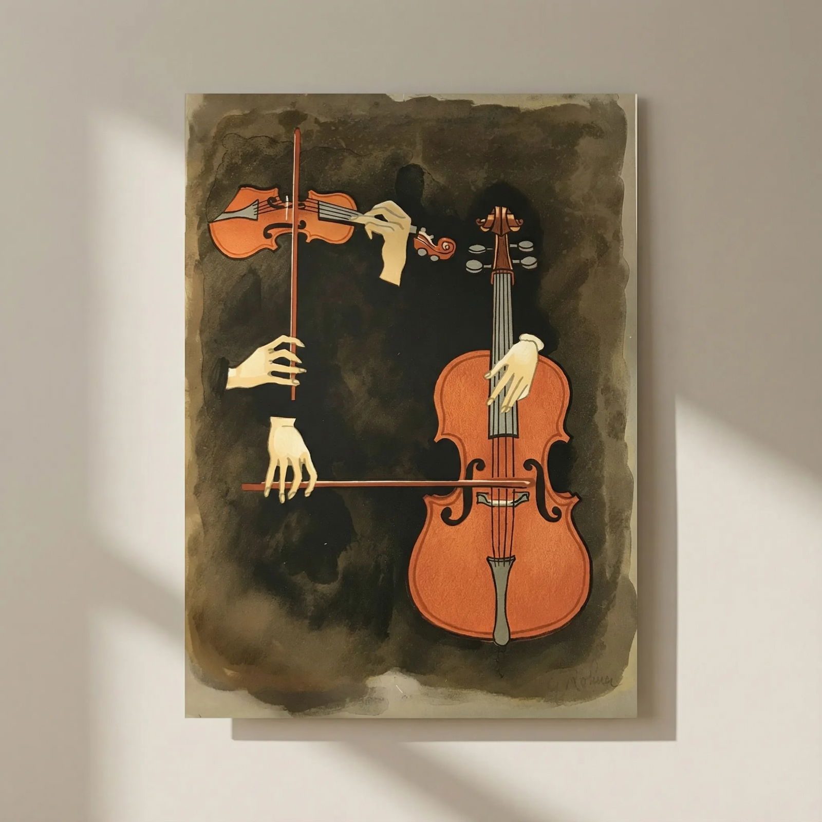 Georges Rohner Signed Original Lithograph Un mal delicieux 1972*: Title: Georges Rohner Signed Original Lithograph Un mal delicieux 1972* Artist: Rohner Georges Description: Artist: Georges Rohner Country: France Title: Un mal delicieux Medium: Original Lithograph p