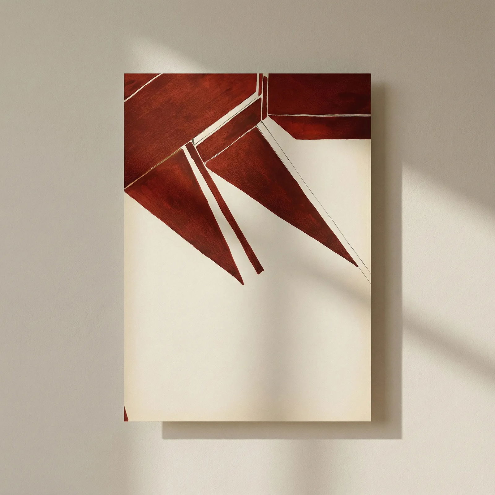 Palazuelo Original Lithograph DM00373 Derriere le Miroir 1955: Title: Palazuelo Original Lithograph DM00373 Derriere le Miroir 1955 Artist: Palazuelo Description: Artist: Pablo Palazuelo Country: Spain Title: Untitled DM0373 Medium: Original Lithograph Marks: Not