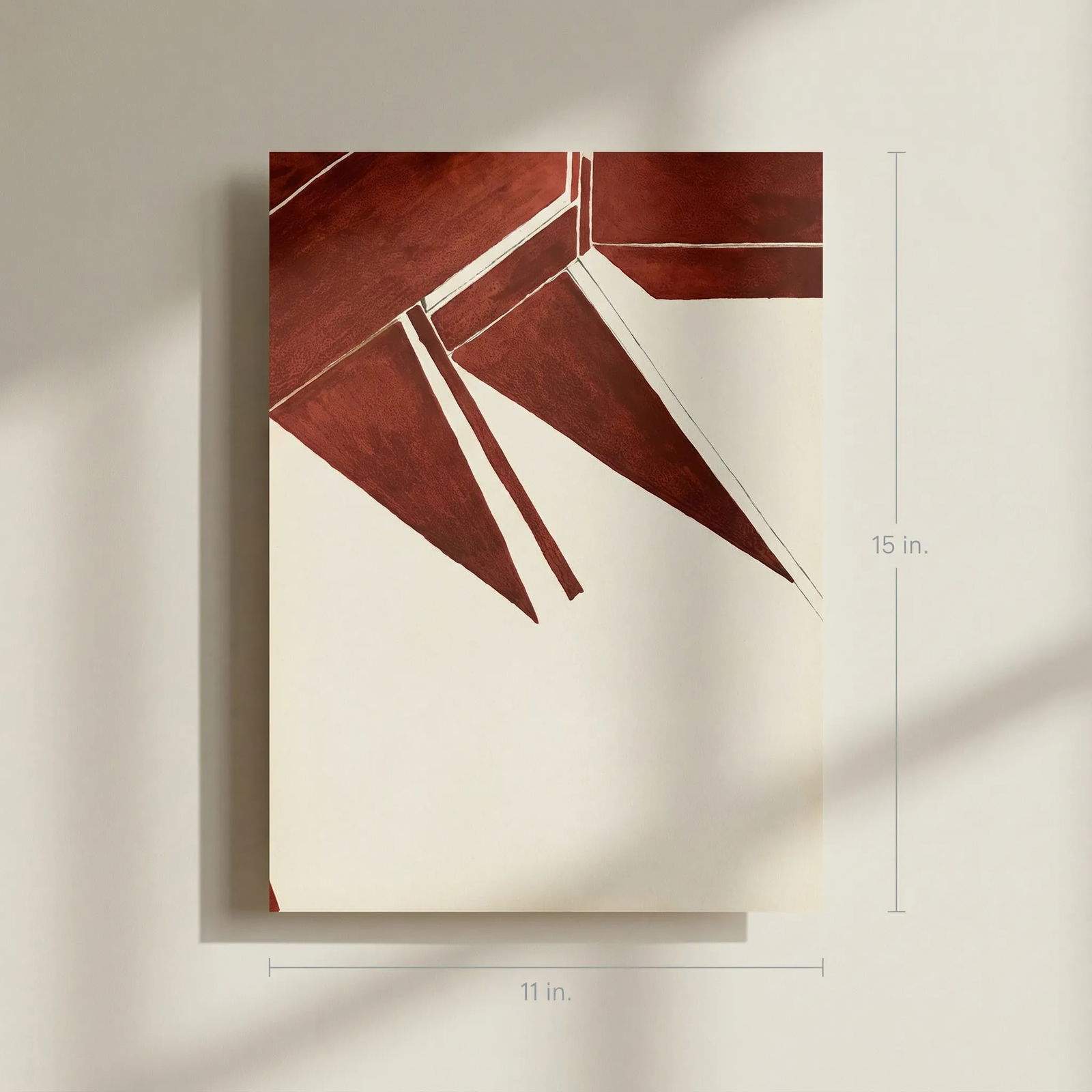 Palazuelo Original Lithograph DM00373 Derriere le Miroir 1955 - 2