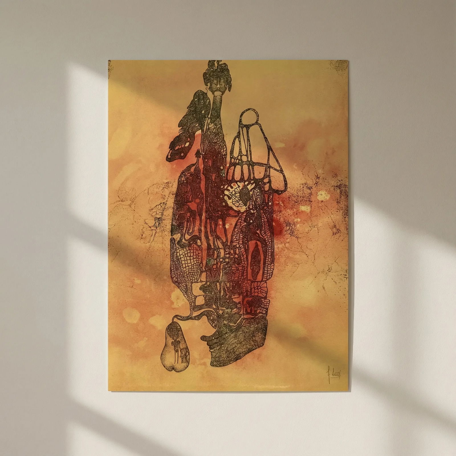 Fred Deux Signed Original Lithograph Vertige du il 1972: Title: Fred Deux Signed Original Lithograph Vertige du il 1972 Artist: Deux Fred Description: Artist: Fred Deux Country: France Title: Vertige du il Medium: Original Lithograph Marks: signed in pencil