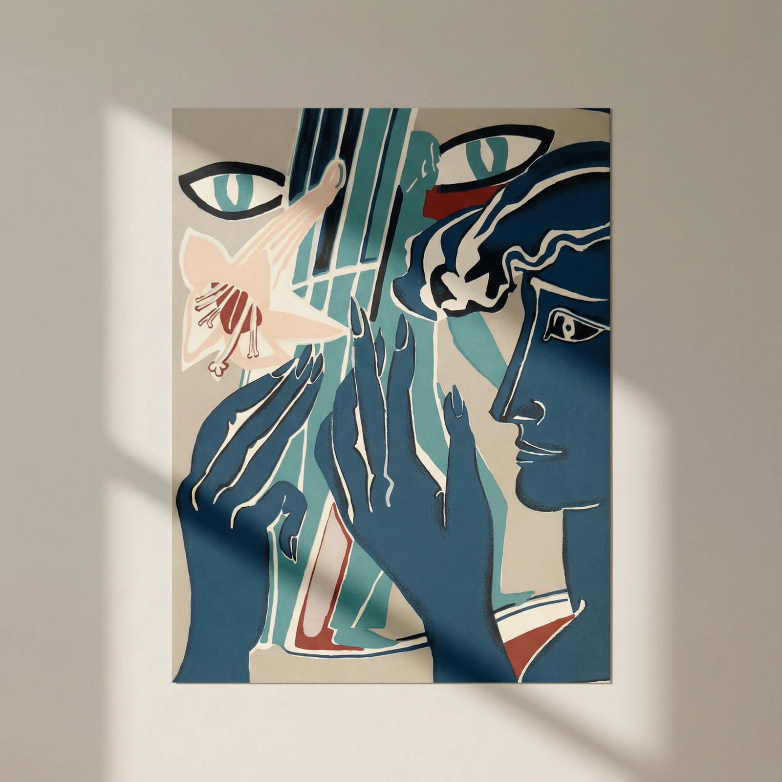 1983 Francoise Gilot Original Silkscreen No 1: Title: 1983 Francoise Gilot Original Silkscreen No 1 Artist: Gilot Description: Artist: Franoise Gilot Country: France Title: Colette 1 Medium: Original Silkscreen Marks: Not signed or numbered paper