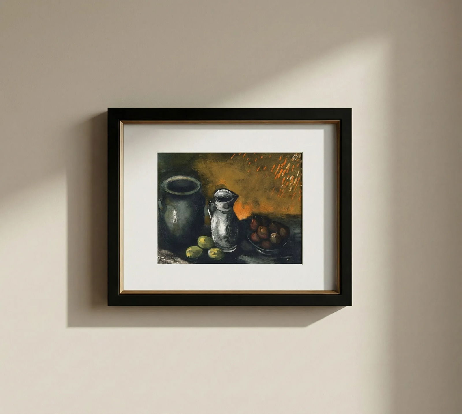 Vlaminck Lithograph 28 Still life with Jugs 1958 Framed: Title: Vlaminck Lithograph 28 Still life with Jugs 1958 Framed Artist: Framed Art, Vlaminck Description: Title: Still life with Jugs Artist: Maurice de Vlaminck Country: France Medium: Lithograph - 28