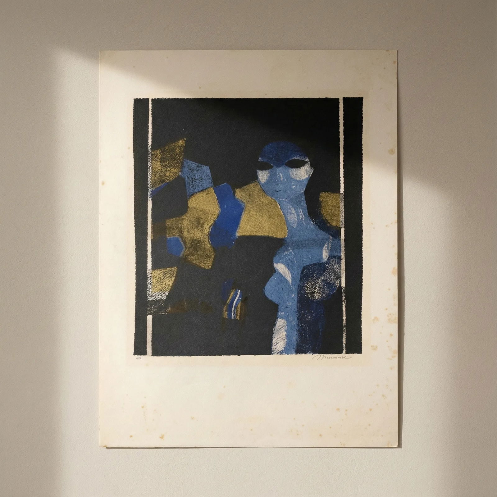 Minaux Original Etching Nocturne 1968 Signed & Numbered: Title: Minaux Original Etching Nocturne 1968 Signed & Numbered Artist: Minaux Description: Artist: Andre Minaux Country: France Title: Nocturne Medium: Original Etching Marks: Signed in pencil and Num