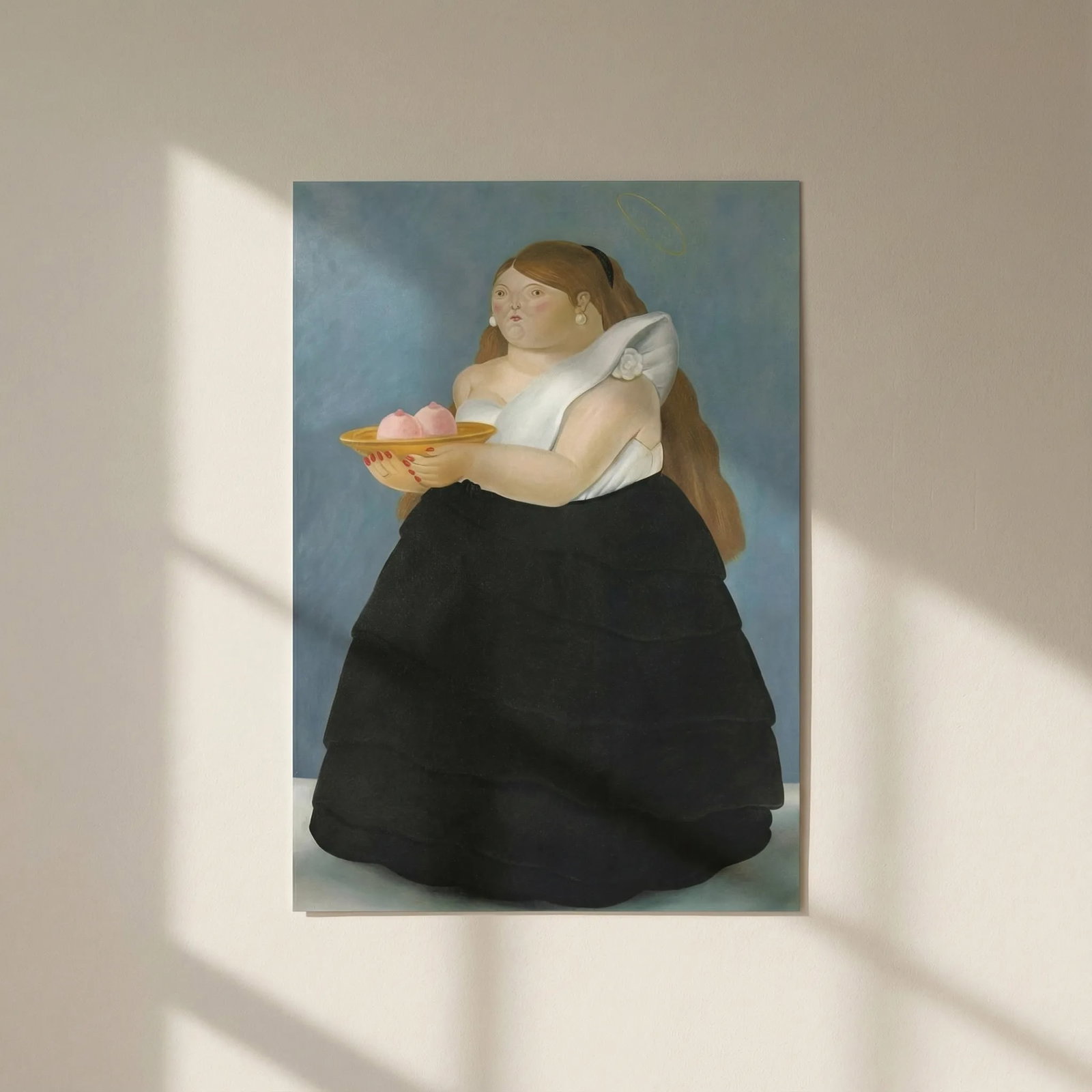 Fernando Botero 17 Santa Ollala 1983: Title: Fernando Botero 17 Santa Ollala 1983 Artist: Fernando Botero Description: Title: Santa Ollala Artist: Fernando Botero Country: Colombia Medium: Offset - Quadrichromie 17 Marks: Not signed, not