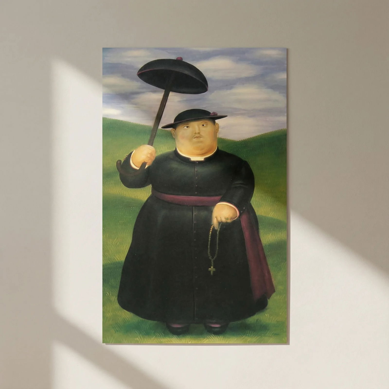 Fernando Botero 15 Walk in the hills 1983: Title: Fernando Botero 15 Walk in the hills 1983 Artist: Fernando Botero Description: Title: Walk in the hills Artist: Fernando Botero Country: Colombia Medium: Offset - Quadrichromie 15 Marks: Not si