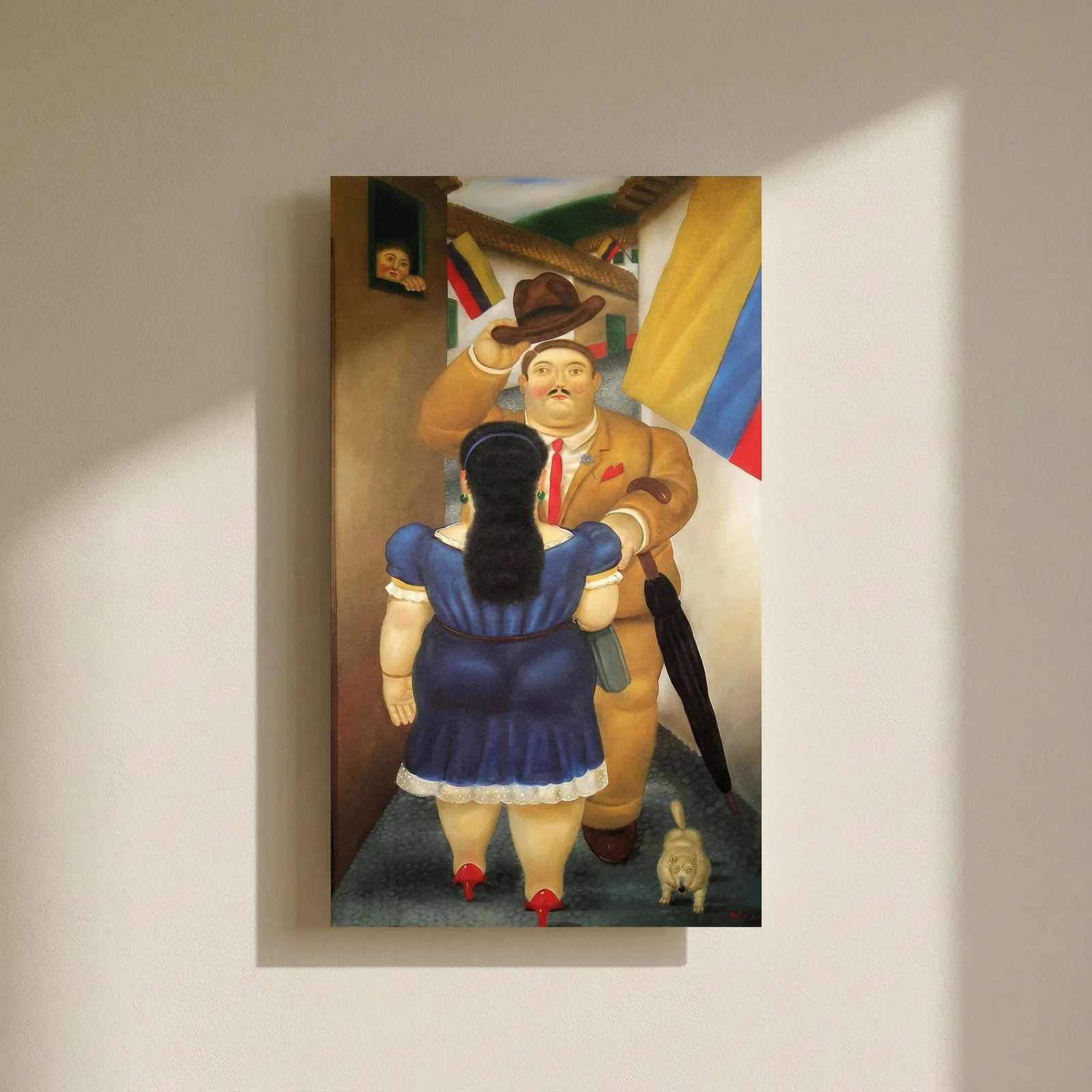 Fernando Botero 14 The National Holiday 1983: Title: Fernando Botero 14 The National Holiday 1983 Artist: Fernando Botero Description: Title: The National Holiday Artist: Fernando Botero Country: Colombia Medium: Offset - Quadrichromie 14 Marks: