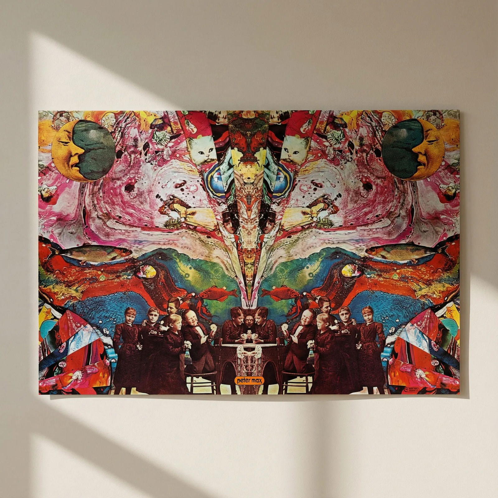 Peter Max Pop Art Poster 3 Midget's Dream 1970*: Title: Peter Max Pop Art Poster 3 Midget's Dream 1970* Artist: Peter Max, Posters, Varieties Description: Artist: Peter Max Country: Germany / USA Title: Midget's Dream Medium: Offset Paper Size: 16.5