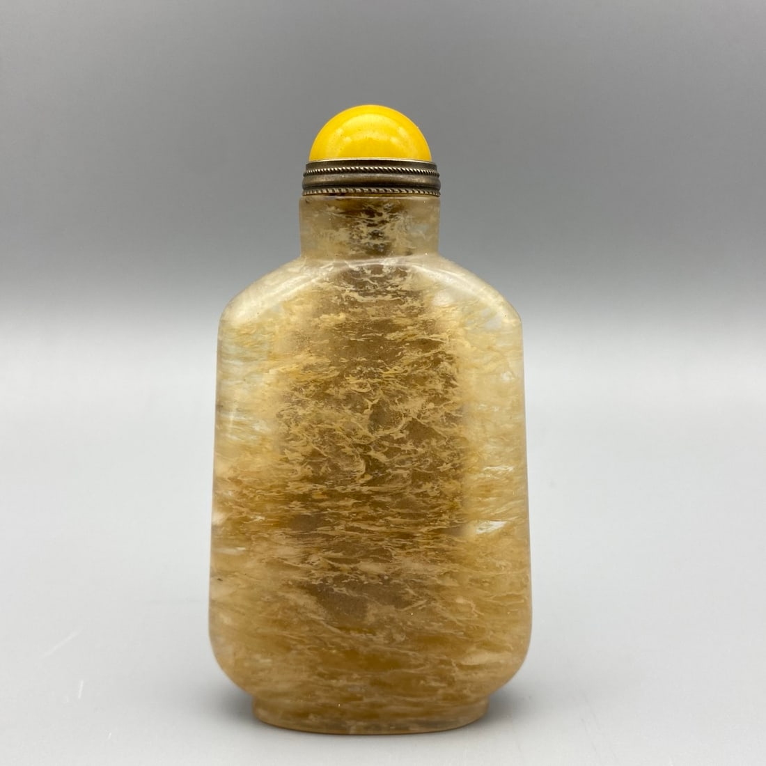 Old Chinese Peking Glass Snuff Bottle (1 of 9)