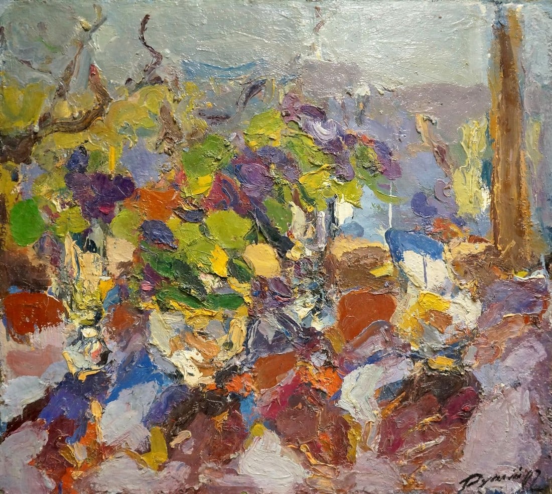 Abstract oil painting Thoughts Dupliy Sergey Alexandrovich: Title: Abstract oil painting Thoughts Dupliy Sergey Alexandrovich Description: №Vern 1375 *** ABOUT THIS PAINTING *** * TITLE: "Thoughts" * ARTISTS: Dupliy Sergey Alexandrovich * SIZE: 80x88 cm/