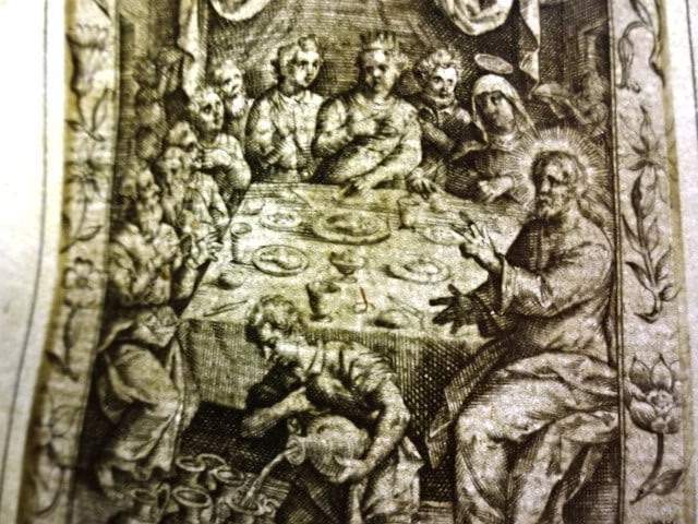 1680 Bartoli Engraving Pluto Entering Underworld - 2