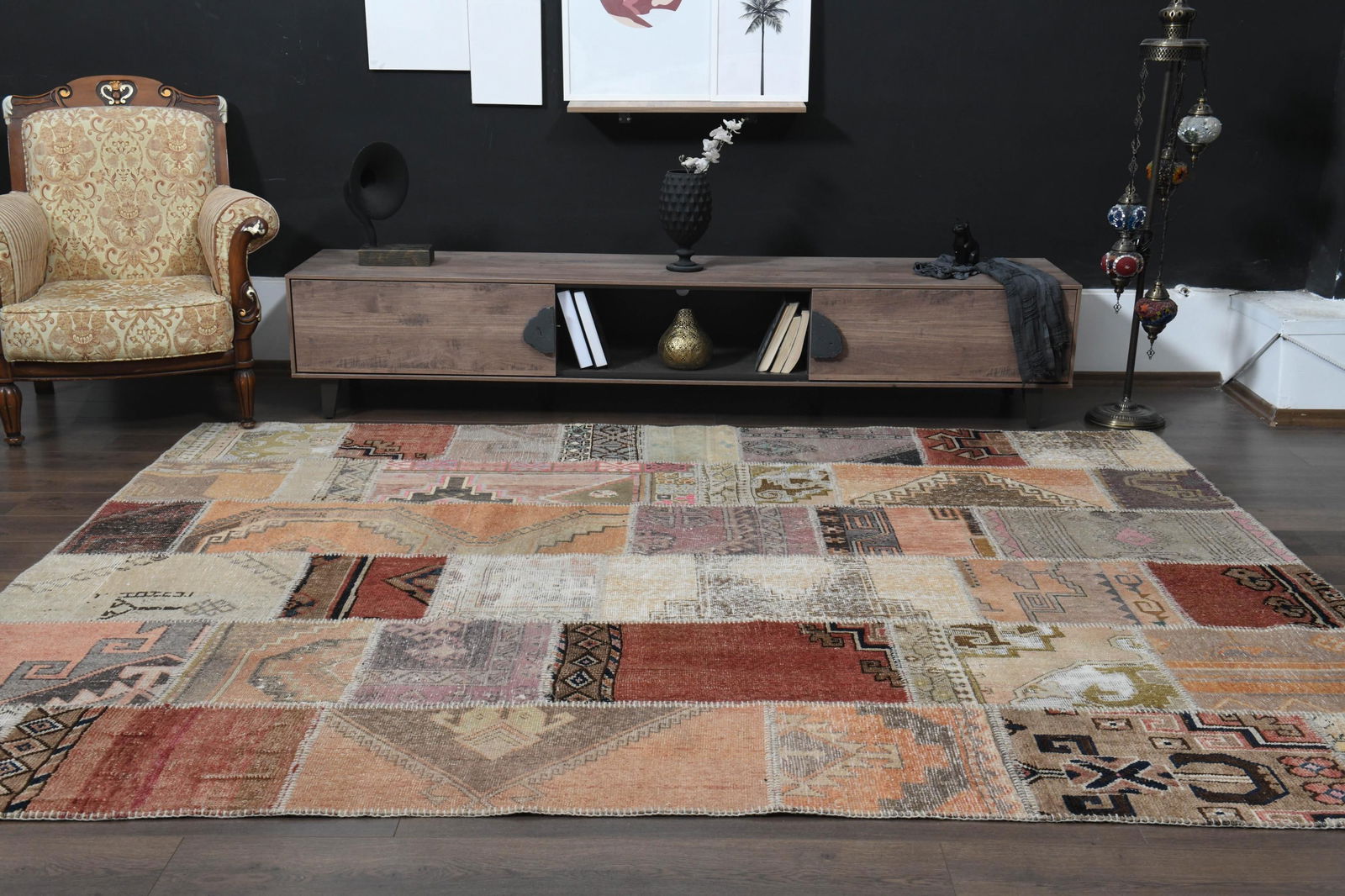 7'8x9'9 ft, SWEET DREAMS, Patchwork - 2