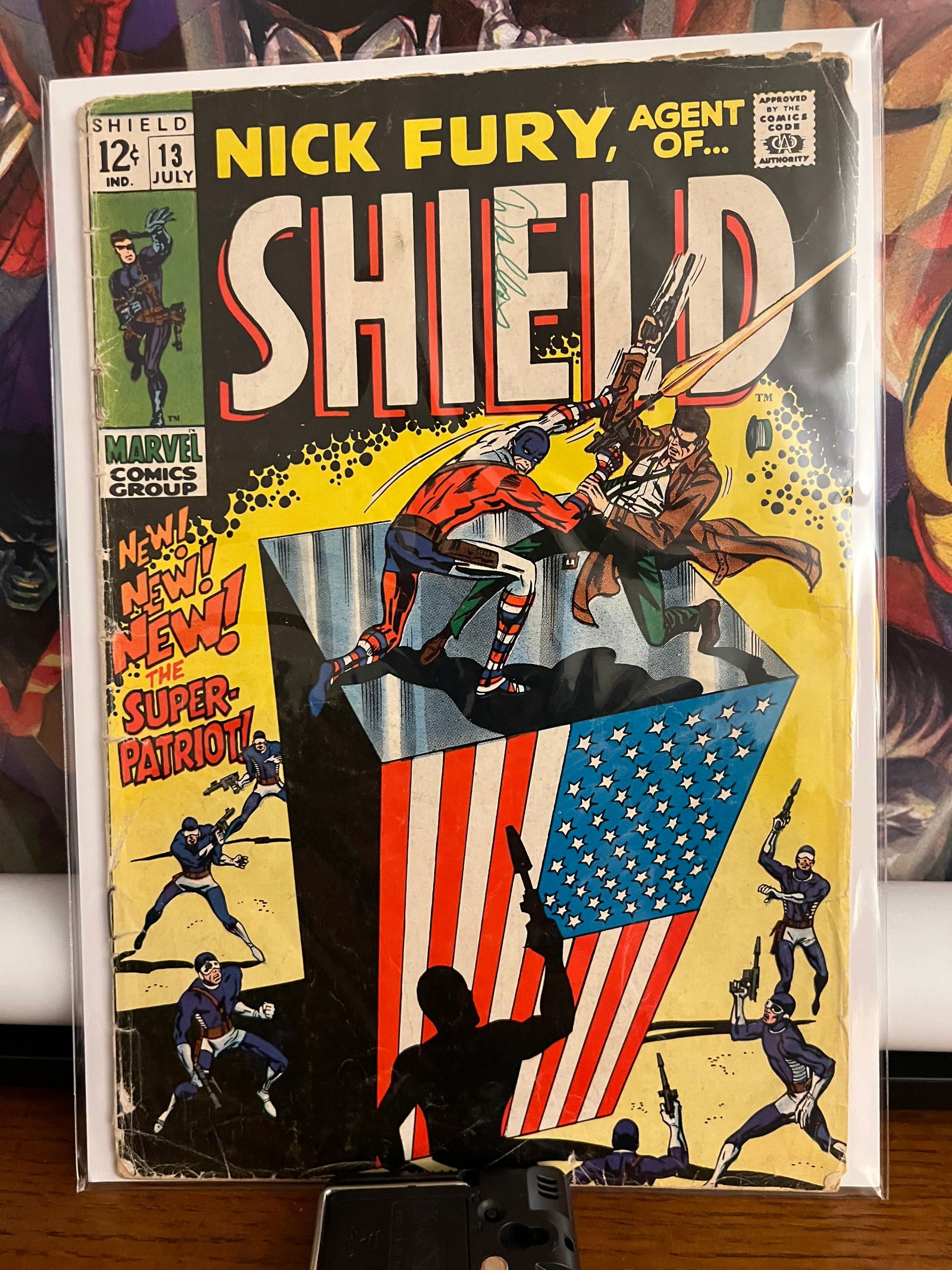 Nick Fury, Agent of Shield#13: Title: Nick Fury, Agent of Shield#13 Description: Date/Period: 1969 Materials: Marvel Comics Reserve: $12.00 Shipping: Domestic: Shipping rates are determined by destination International: Foreign shi