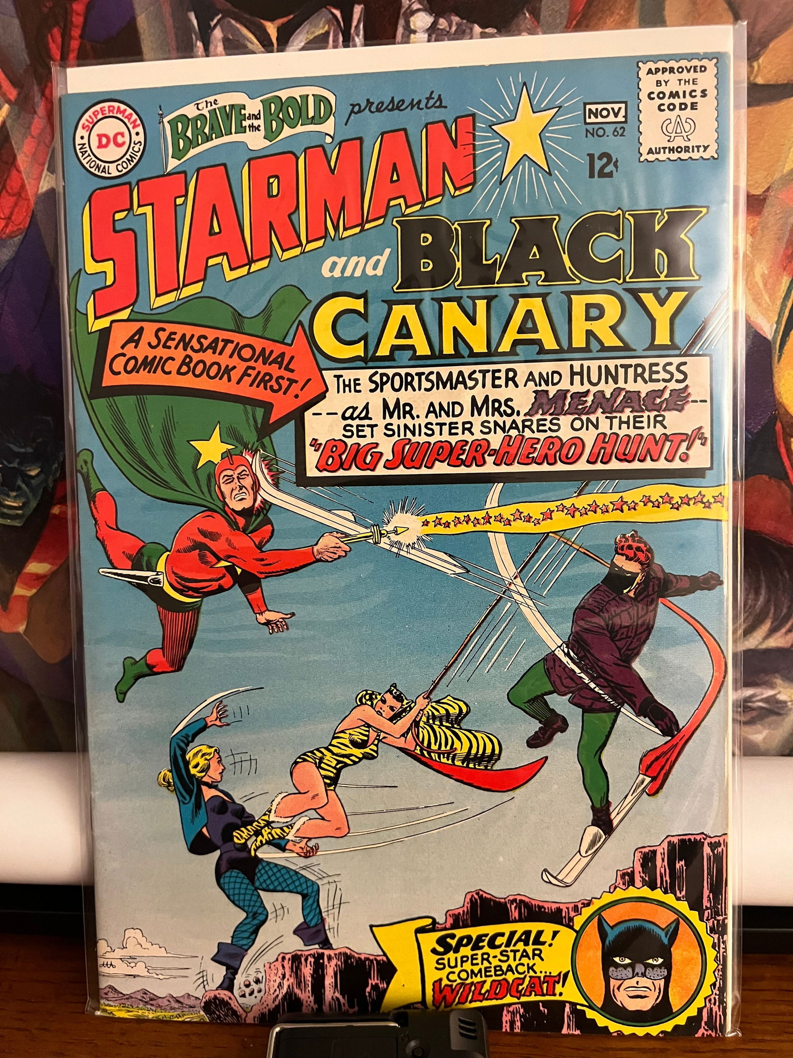 Brave&theBold#62, presenting Starman &Black Canary: Title: Brave&theBold#62, presenting Starman &Black Canary Description: Date/Period: 1965 Materials: DC Comics Reserve: $26.00 Shipping: Domestic: Shipping rates are determined by destination Internati