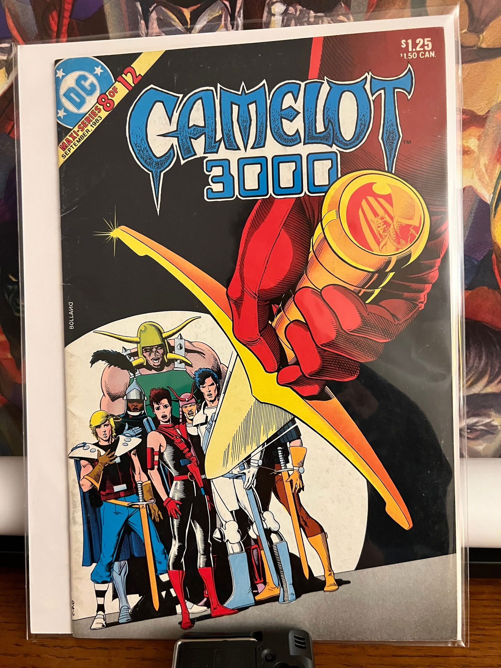 Camelot 3000: Title: Camelot 3000 Description: Vol. 2, #8 Date/Period: 1983 Materials: DC Comics Reserve: $8.00 Shipping: Domestic: Shipping rates are determined by destination International: Foreign shipping rates