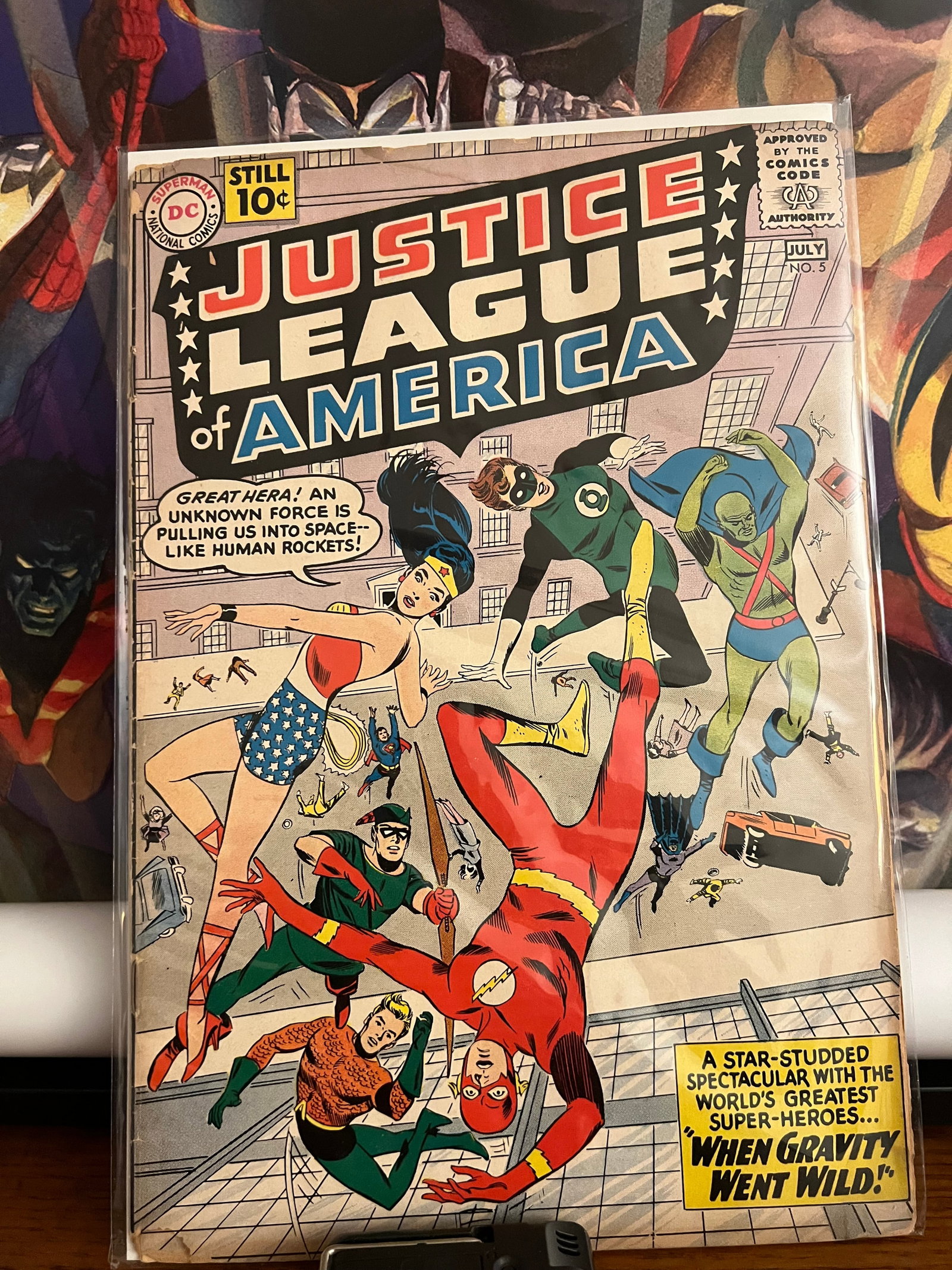 JusticeLeagueofAmerica#5 1st apper. Dr. Destiny: Title: JusticeLeagueofAmerica#5 1st apper. Dr. Destiny Description: 1st apperance of Dr. Destiny Date/Period: 1961 Materials: DC Comics Reserve: $85.00 Shipping: Domestic: Shipping rates are determine