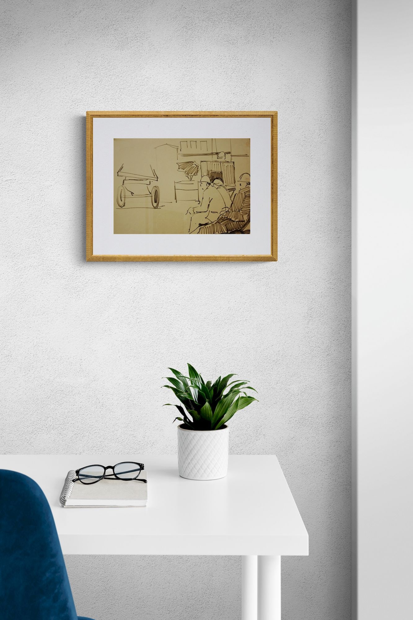 Mynka Olexandr (Ukrainian artist), "Break", pencil on paper - 2