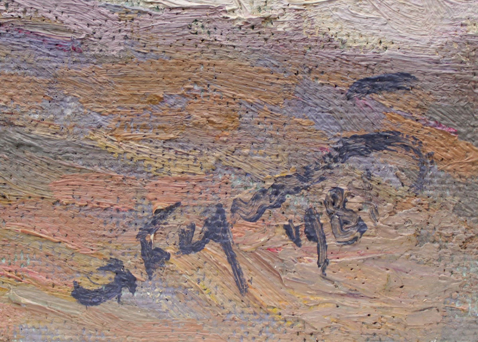 Bednoshey Danilo (Ukrainian artist), "In Khiva", oil on cardboard - 3