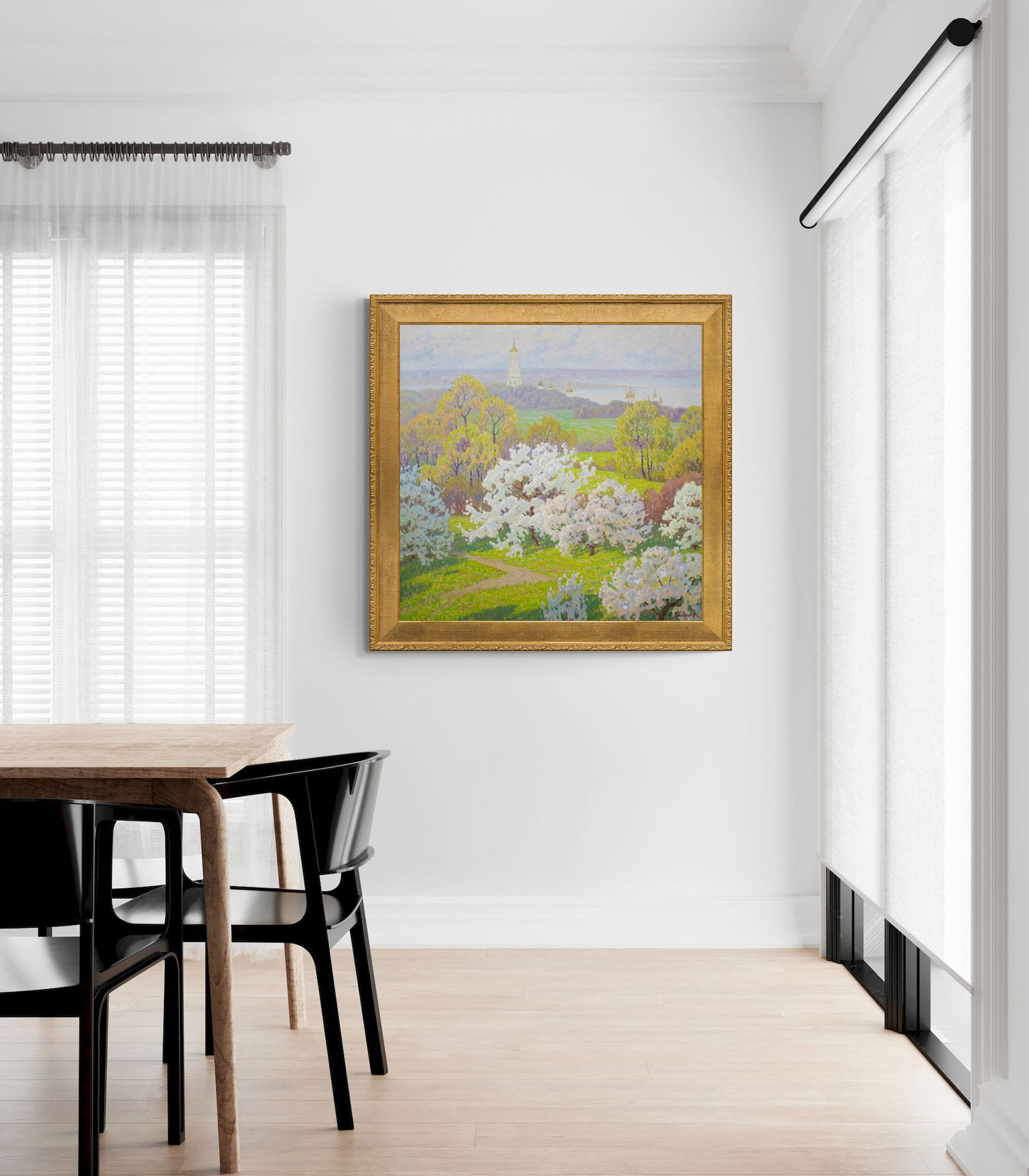 Zlyden Yuryi (Ukrainian artist), "My Kyiv", oil on canvas - 2