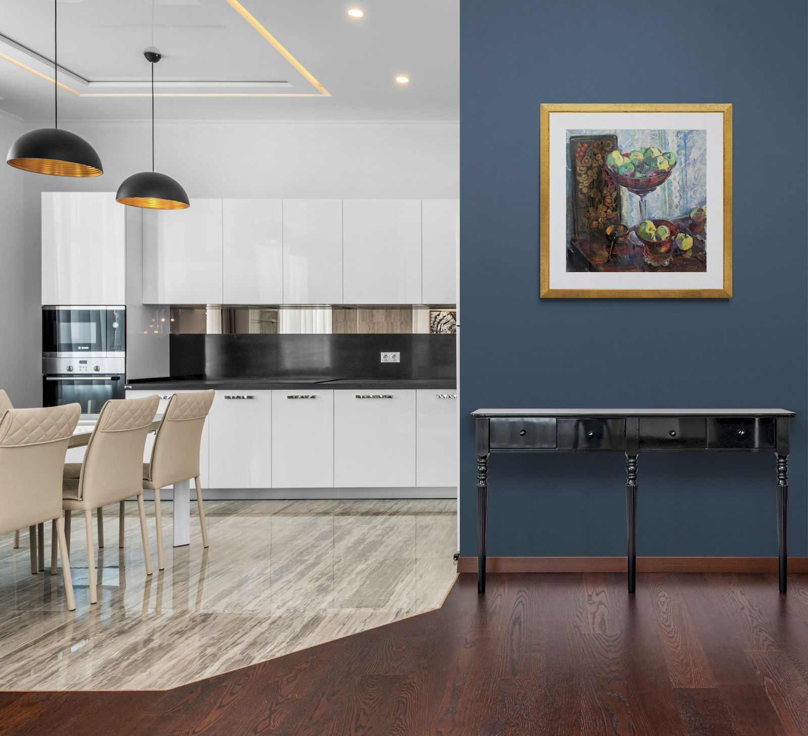 Erlih Volodymyr (Ukrainian artist), "Apples in a vase", oil on canvas - 2