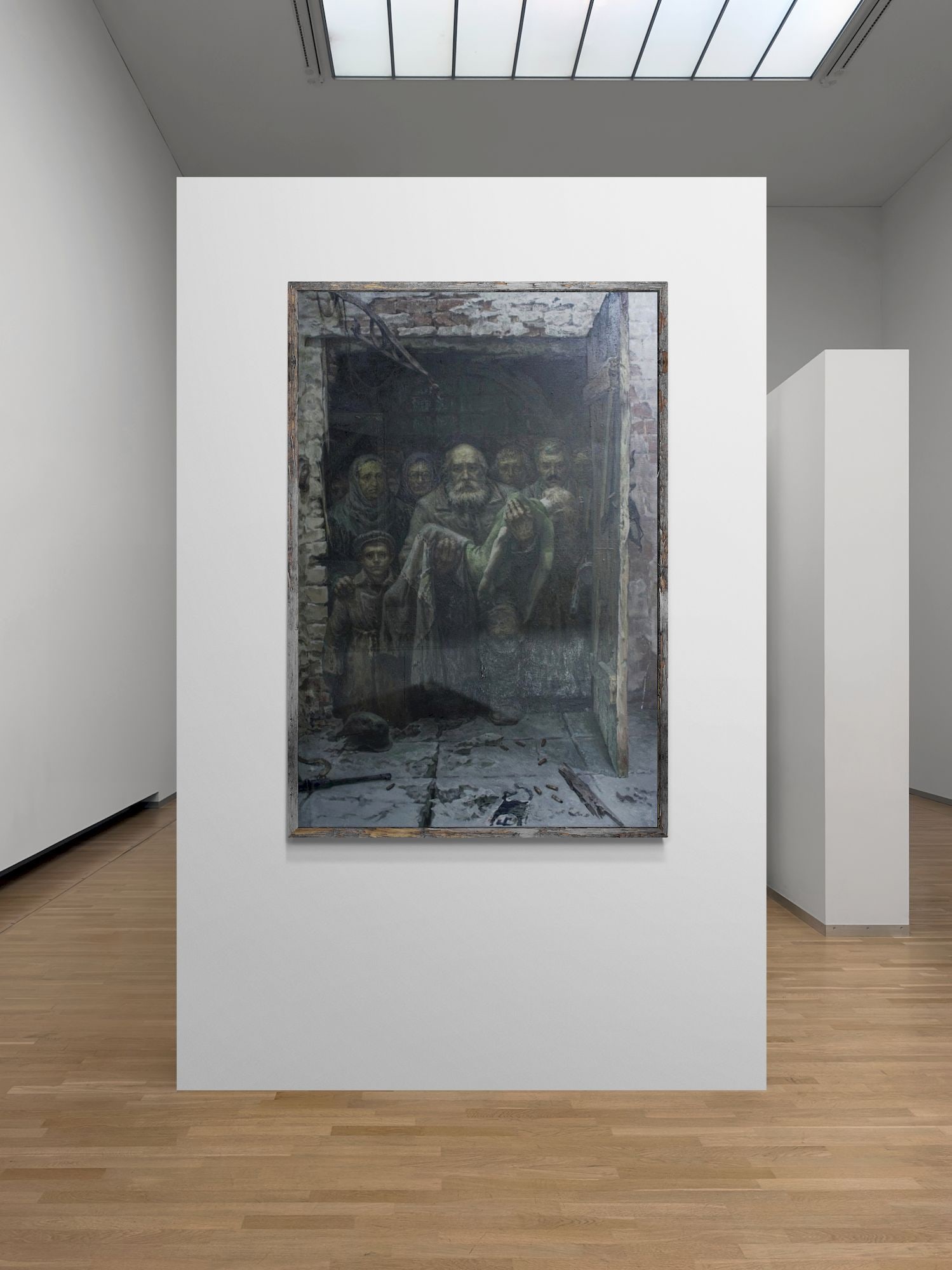 Solodovnikov Olexandr (Ukrainian artist), "War chronicle", oil on canvas - 2