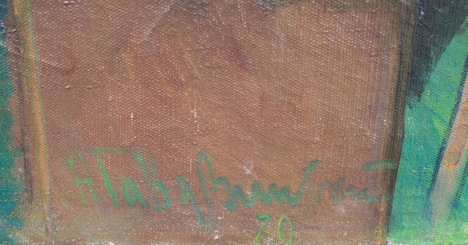 Gavdzinsky Albin (Ukrainian artist), "Presentation of the award to the best agronomist", oil on - 3