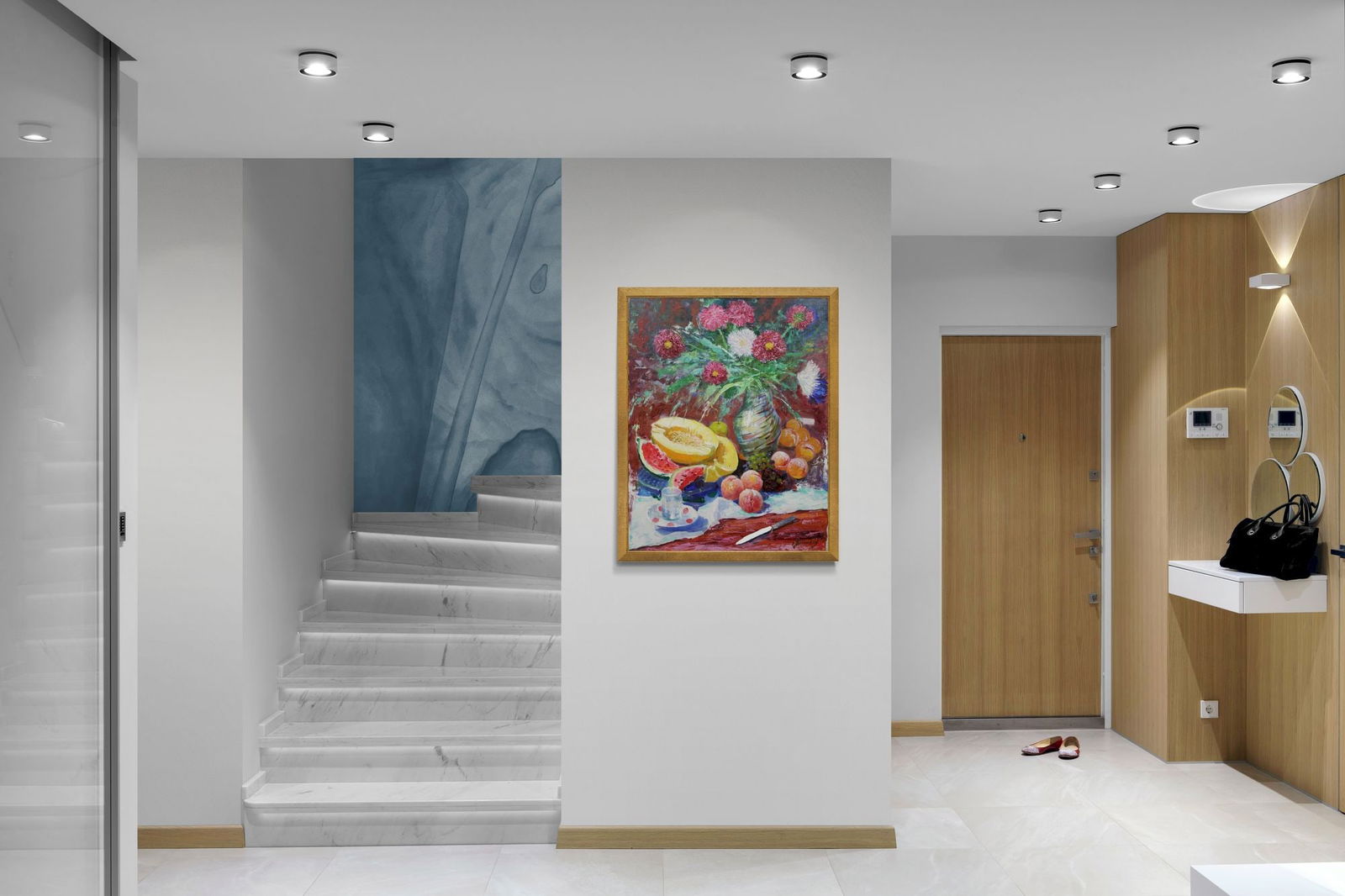 Holomenuk Ivan (Ukrainian artist), "Fruit Still life", oil on canvas - 2