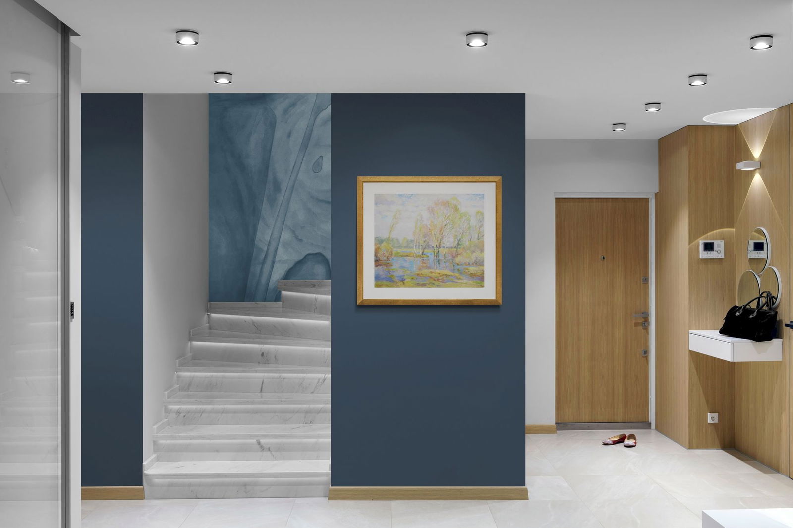 Mynka Olexandr (Ukrainian artist), "Spring on the river", oil on canvas - 2