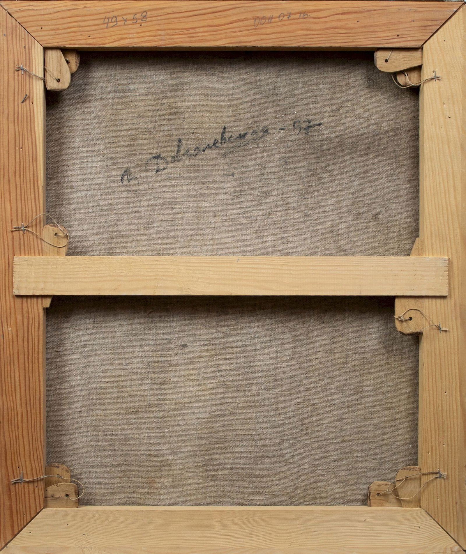 Dovgalevska Vira (Ukrainian artist), "Jug with flowers and apples", oil on canvas - 3