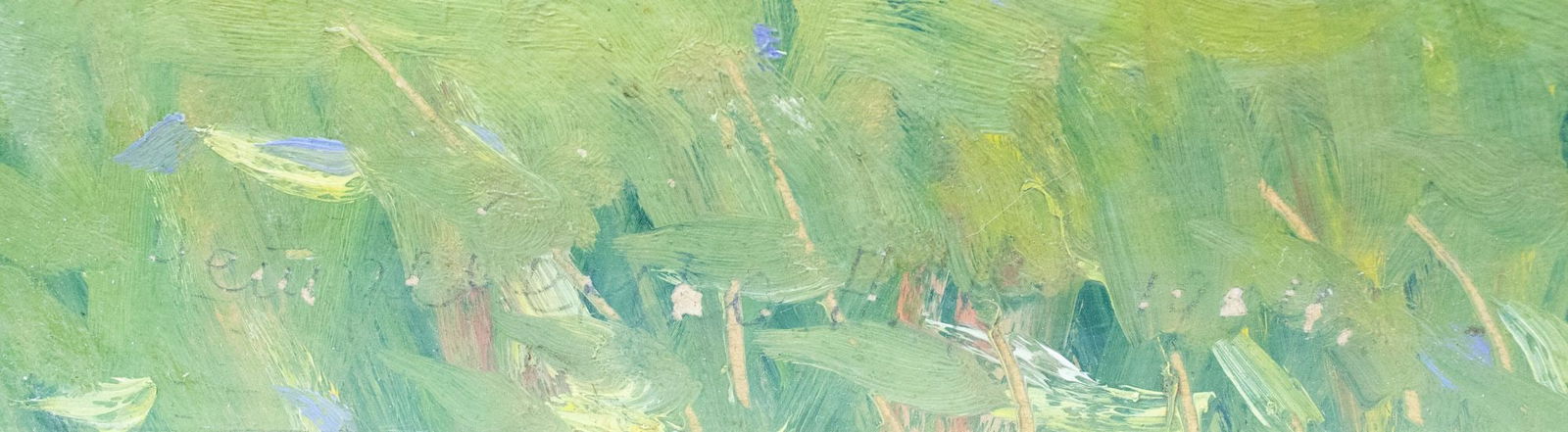 Netrebenko Olexandr (Ukrainian artist), "Kolkhoz farm", oil on cardboard - 3