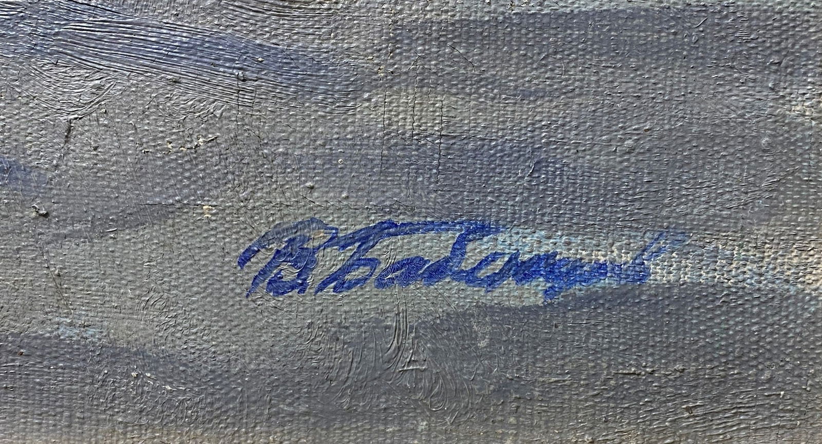 Babentsov Vіktor (Ukrainian artist), "In the Odessa port", oil on canvas - 3