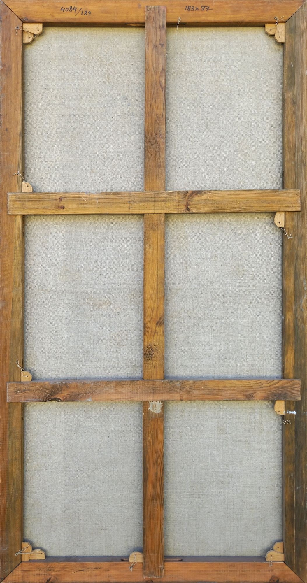 Unidentified (Ukrainian artist), "Settlers", oil on canvas - 3