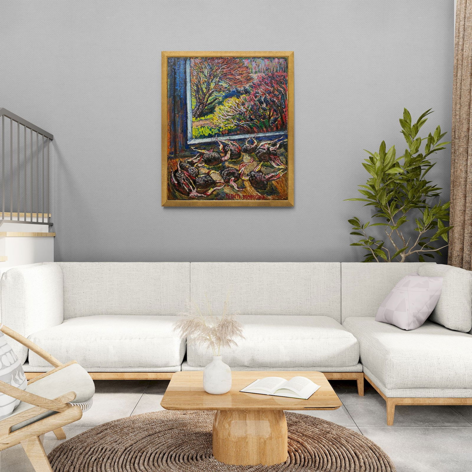 Litvinov Oleksiy (Ukrainian artist), "The joy of the resurrection", oil on canvas - 2