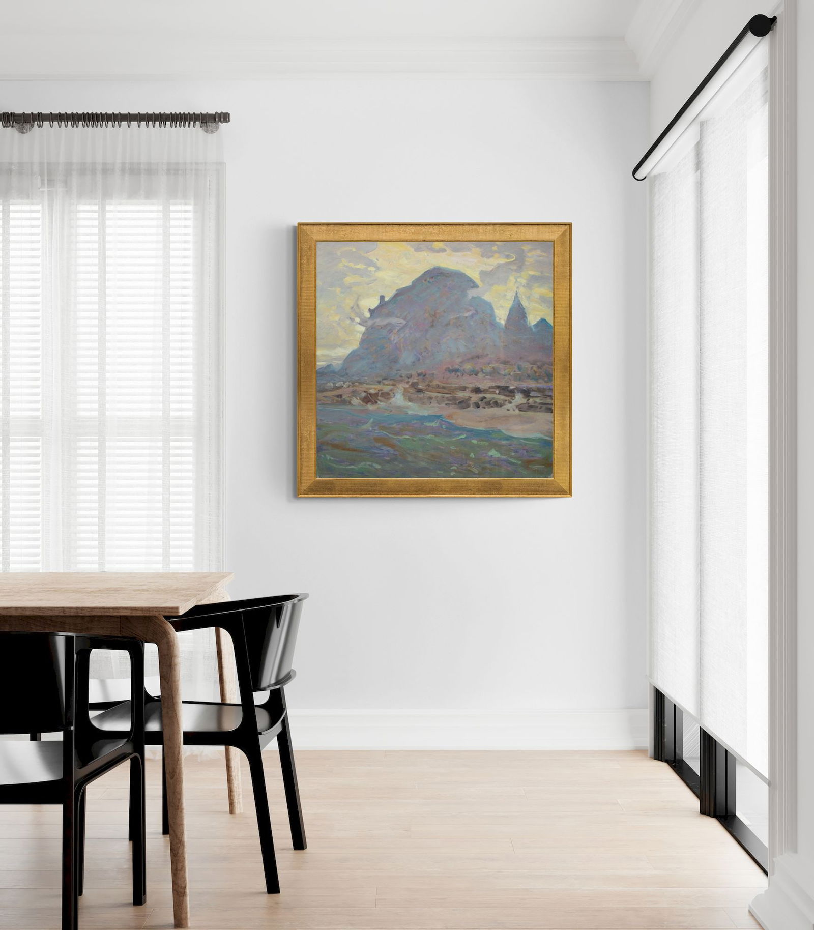 Tyukha Ivan (Ukrainian artist), "Seaside", oil on canvas - 2