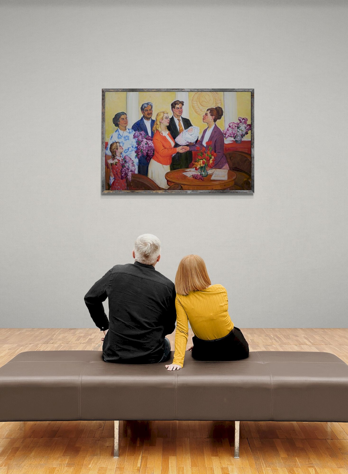 Bilopoliy Joseph (Ukrainian artist), "Firstborn", oil on canvas - 2