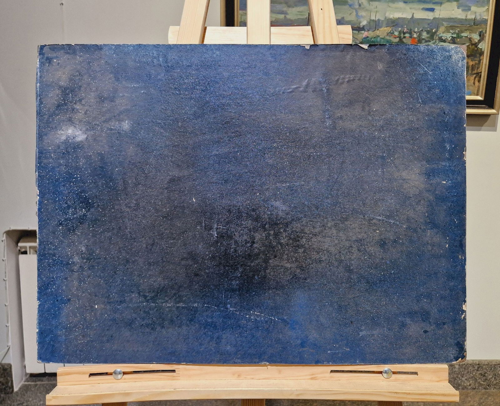 Yukhno-Gurevich Anna (Ukrainian artist), "Youth on vacation at the lake", oil on cardboard - 3