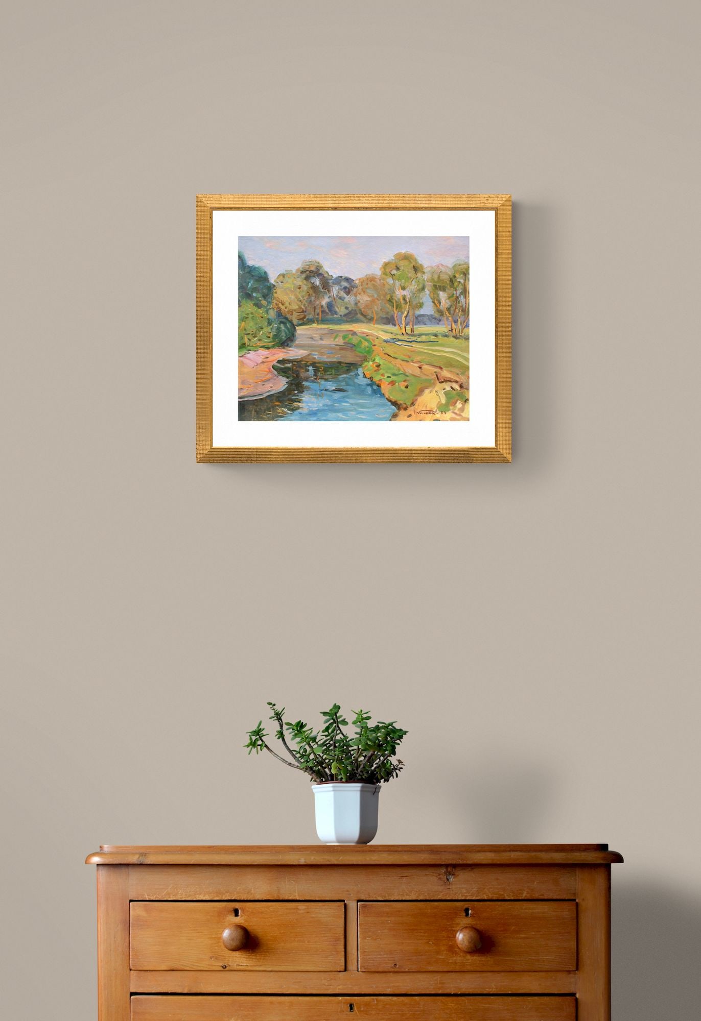 Tyukha Ivan (Ukrainian artist), "Live stream", oil on cardboard - 2