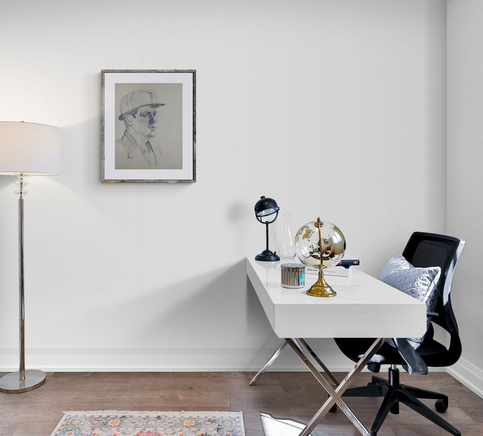 Mynka Olexandr (Ukrainian artist), "Foreman", pencil on paper - 2