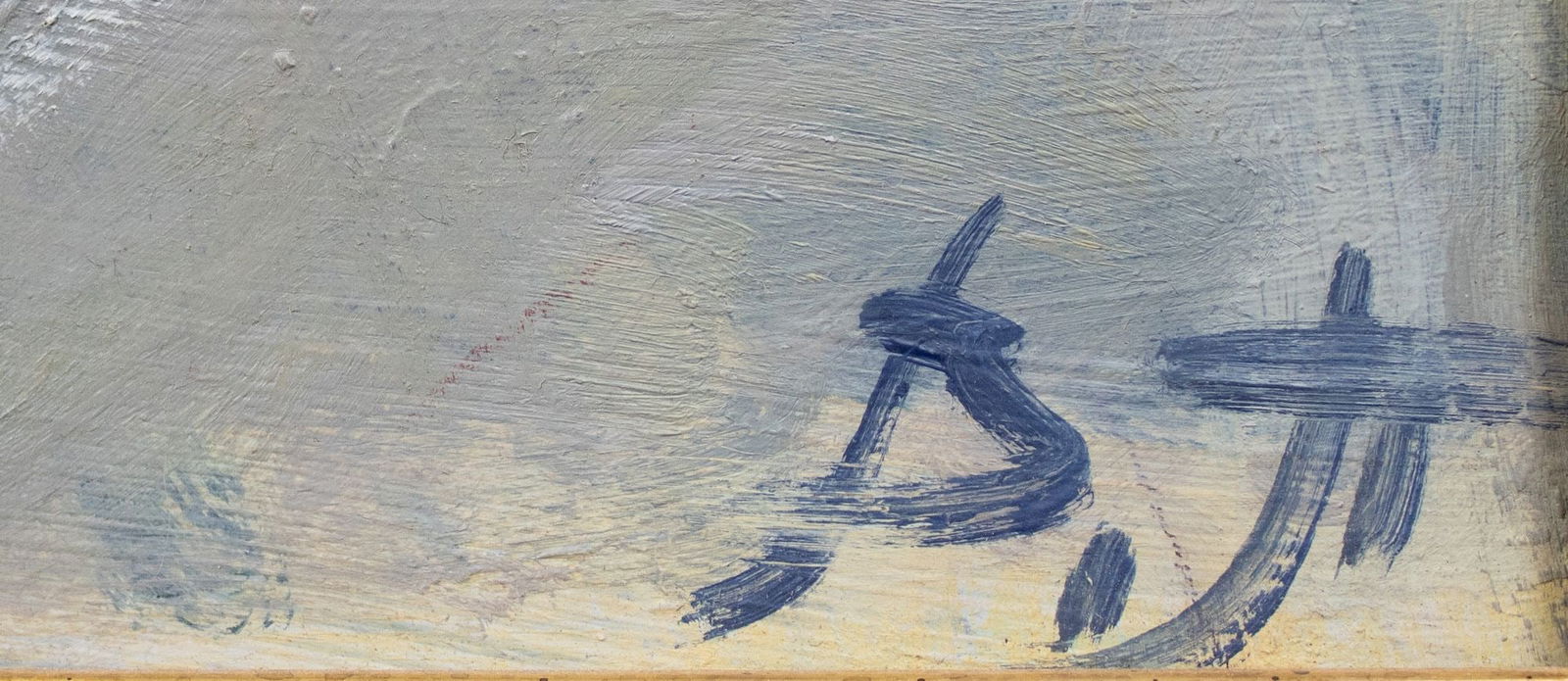 Unidentified (Ukrainian artist), "Italy", oil on cardboard - 3