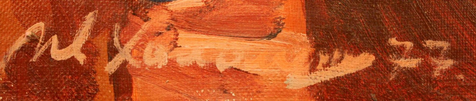 Holomenuk Ivan (Ukrainian artist), "Portrait of Shakraev", oil on canvas - 2