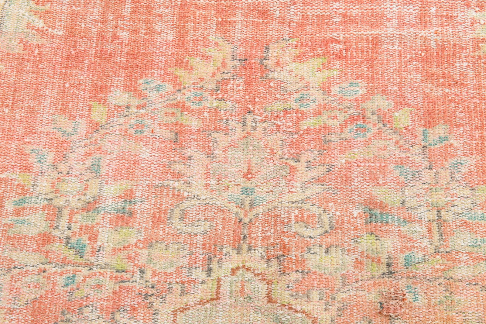 5'8'' x 7'10'' Handmade Vintage Wool Rug - 20600 - 10