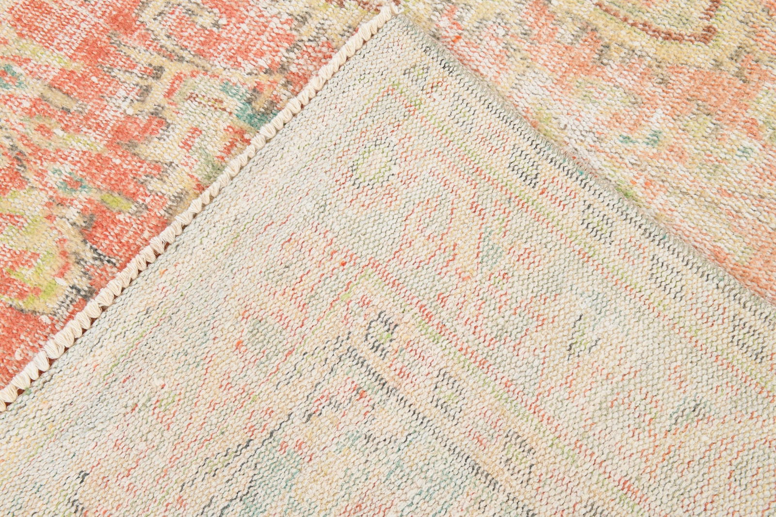 5'8'' x 7'10'' Handmade Vintage Wool Rug - 20600 - 15