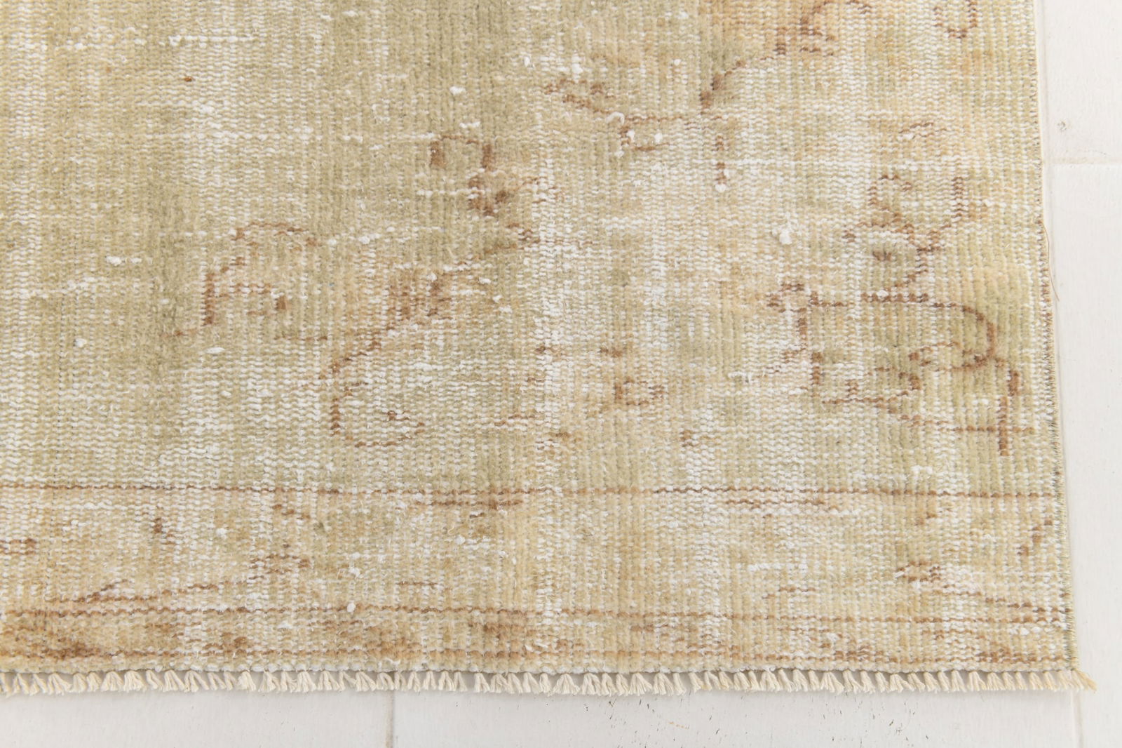 3'10'' x 7'5'' Turkish Vintage Runner Rug - 24427 - 17