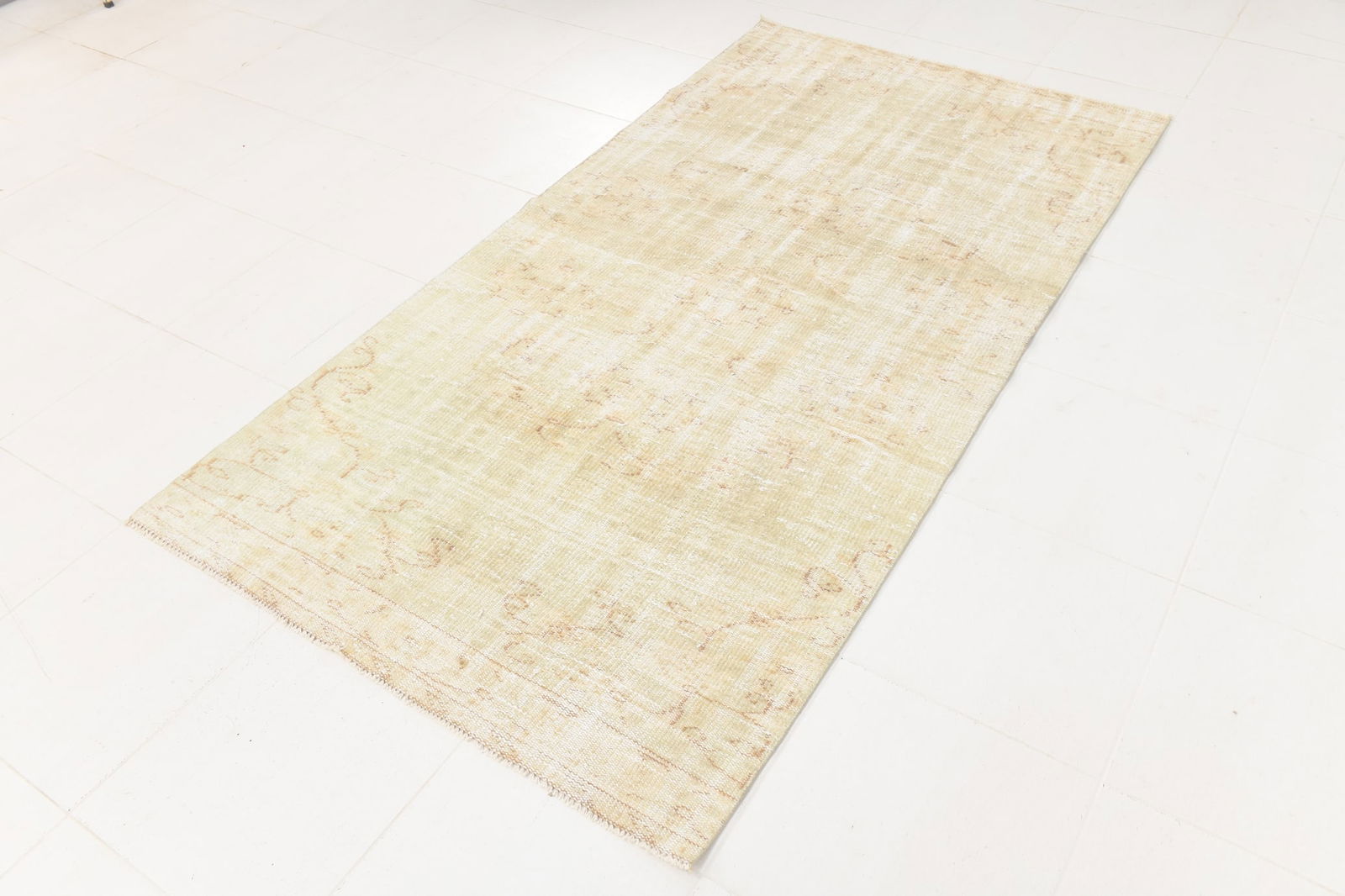 3'10'' x 7'5'' Turkish Vintage Runner Rug - 24427 - 3