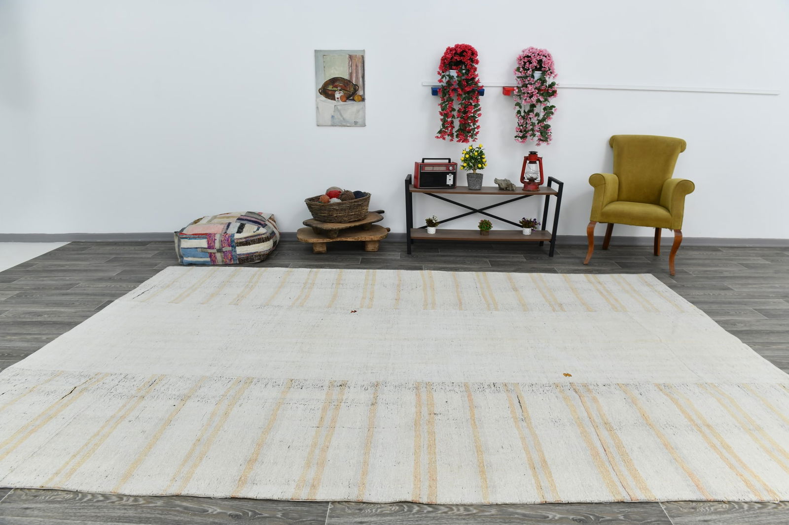 7'10'' x 11'8'' VINTAGE FLOOR CUSHION - 2238 - 7