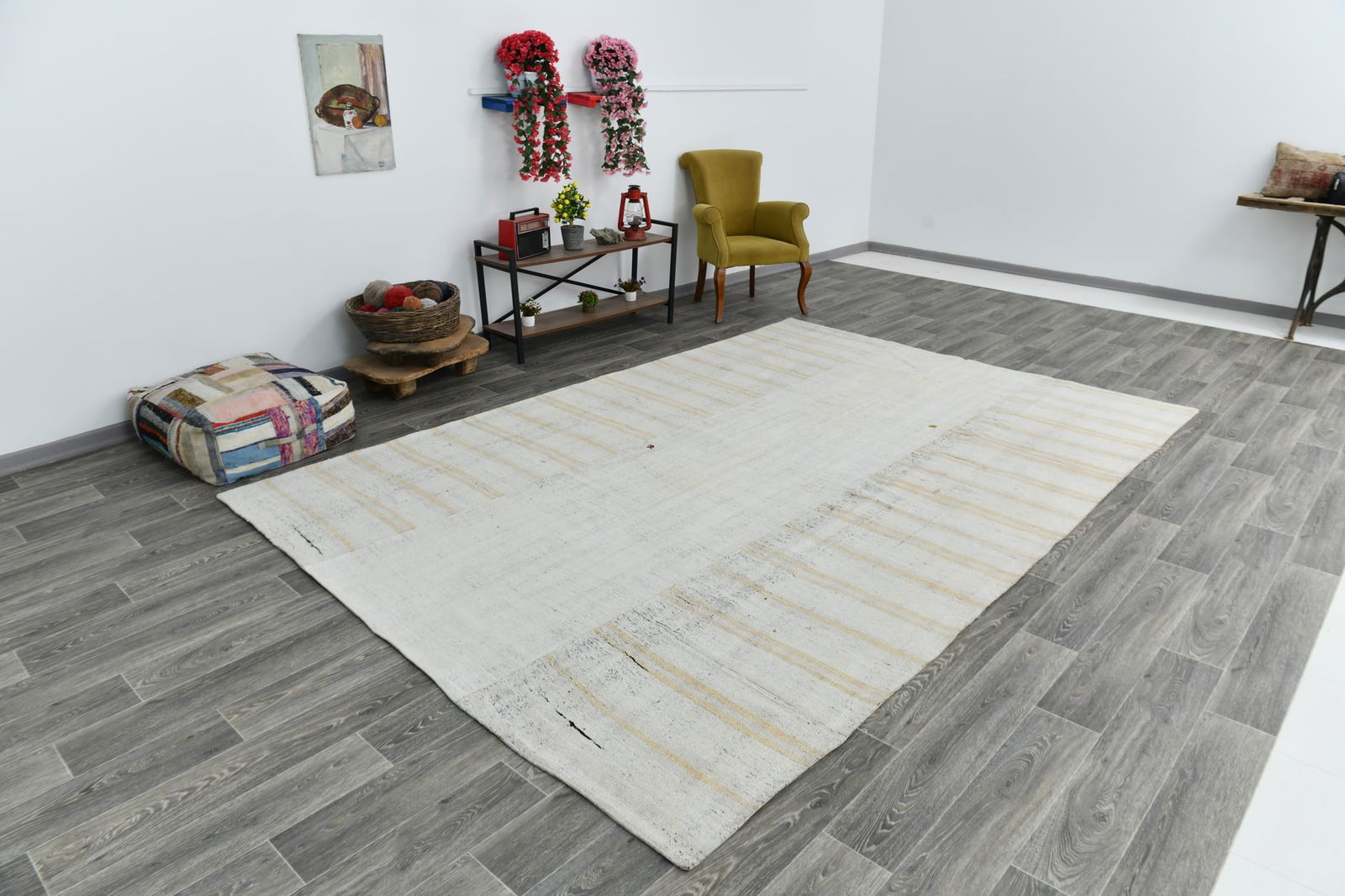 7'10'' x 11'8'' VINTAGE FLOOR CUSHION - 2238 - 8