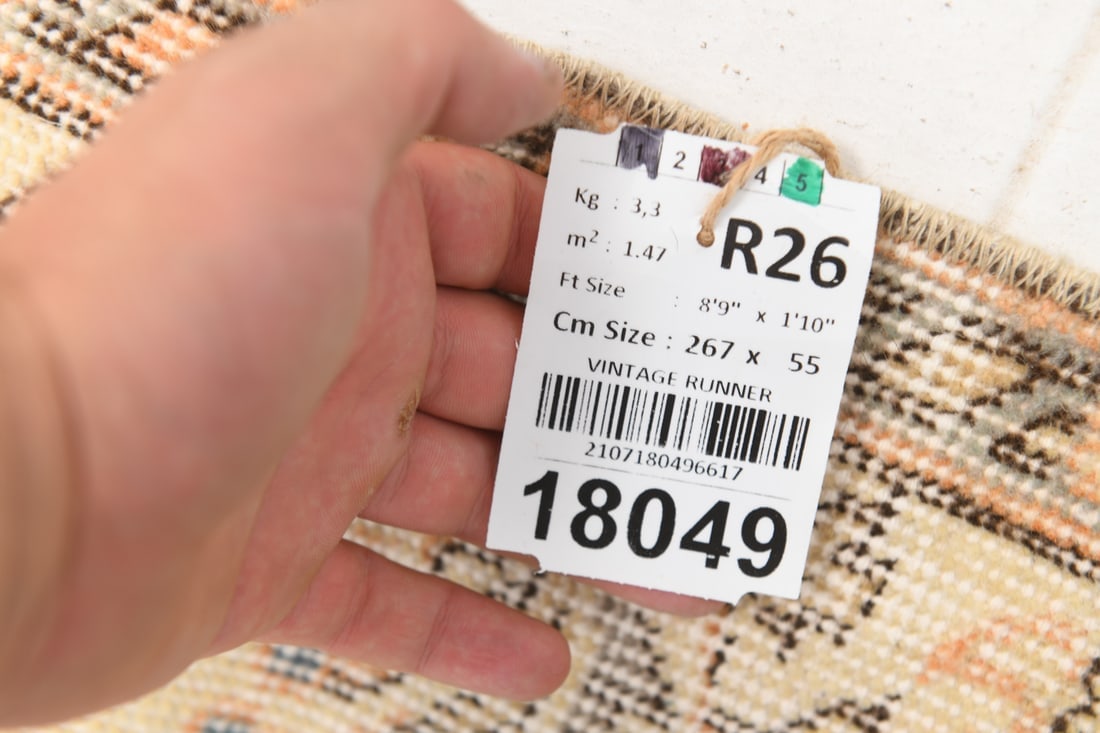 1'9'' x 8'9'' Decorative Vintage Rug - 18049 - 20