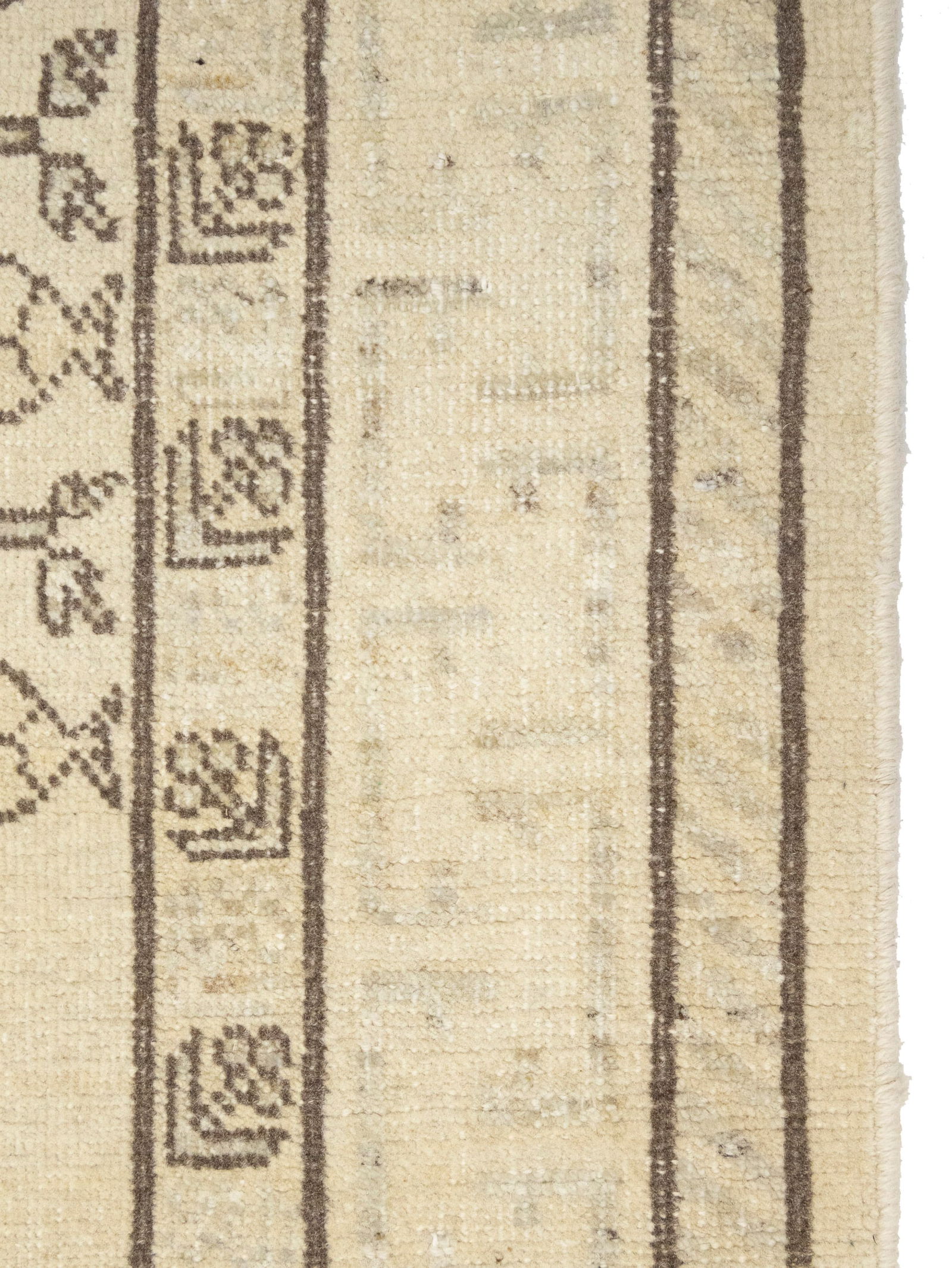 Vintage Beige Classic 3X5 Tabriz Persian Rug - 9