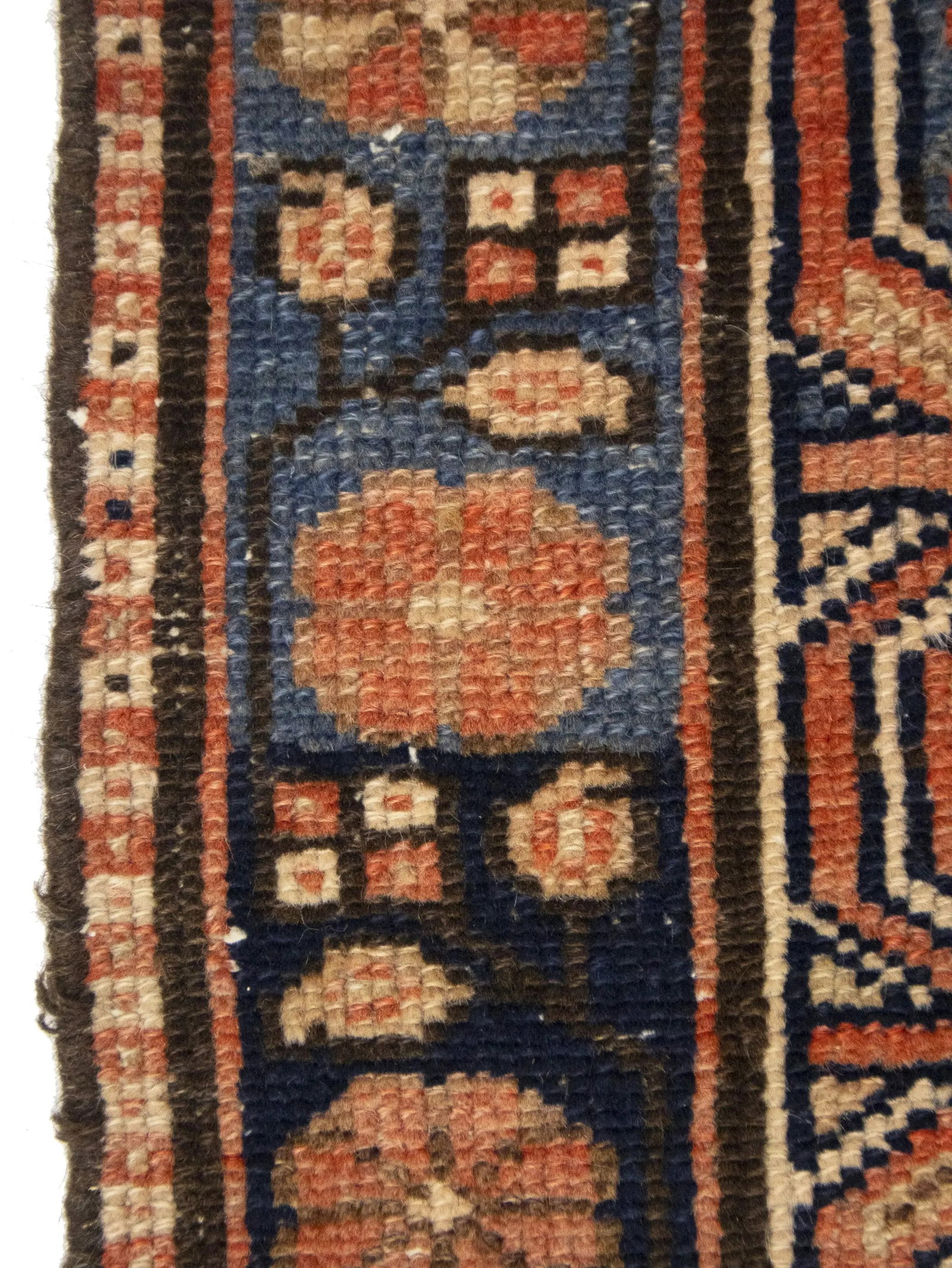 Antique Muted Tribal 3X11 Malayer Persian Runner Rug - 10